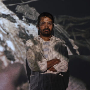 Installation views of Soumya Sankar Bose: Braiding Dawn and Dusk at Delfina Foundation